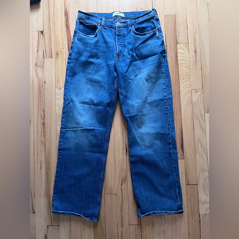 Abercrombie & Fitch Women's 90’s Baggy Low Rise Jeans